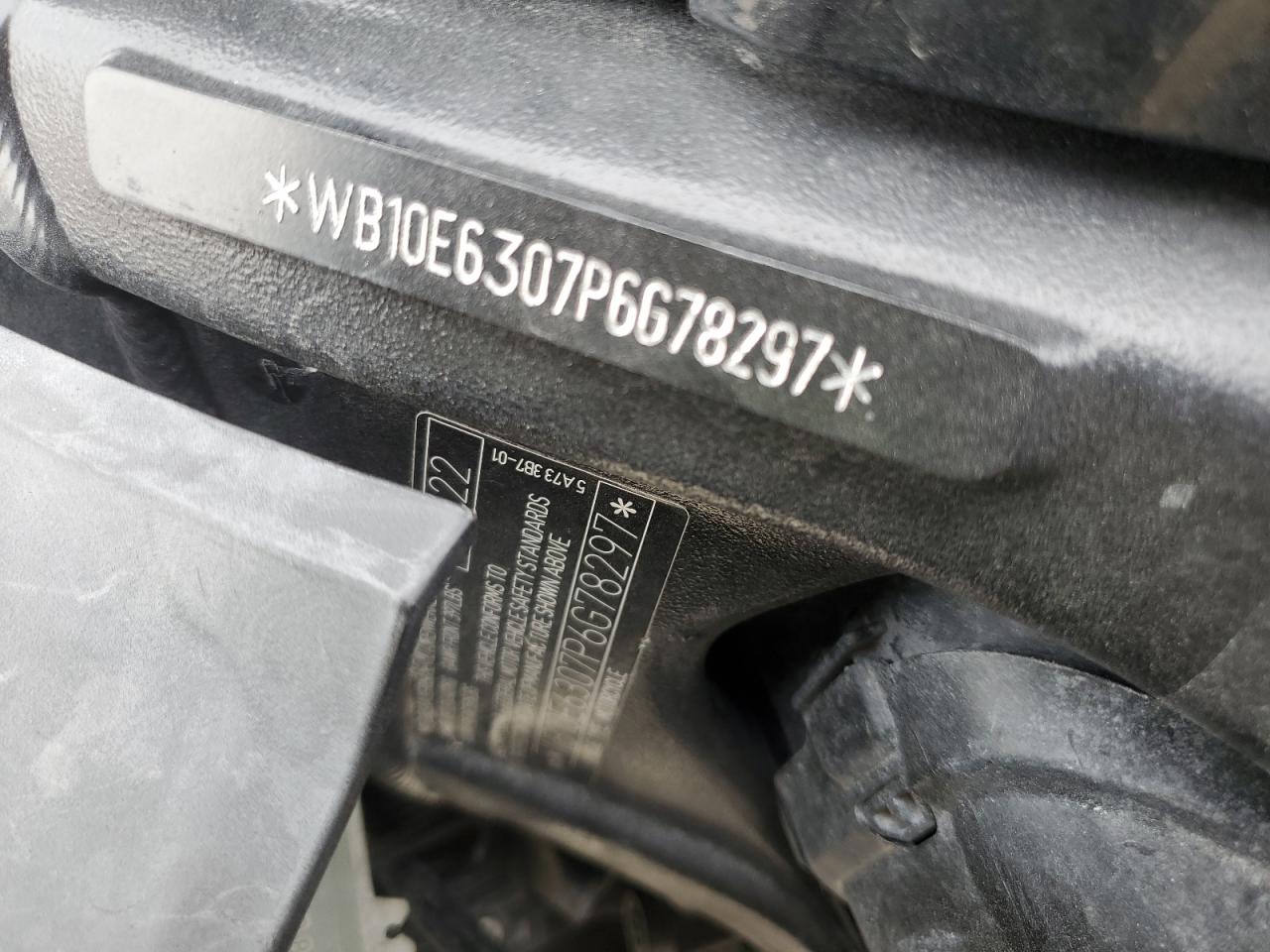 2023 BMW S 1000 Rr VIN: WB10E6307P6G78297 Lot: 50559715