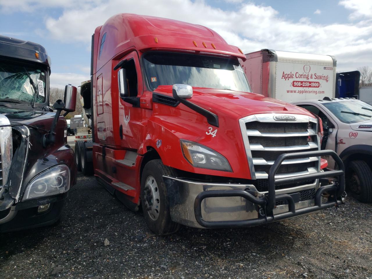 2019 Freightliner Cascadia Semi Truck for Sale in Glassboro, NJ - Side