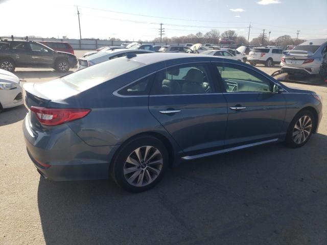  HYUNDAI SONATA 2017 Синий