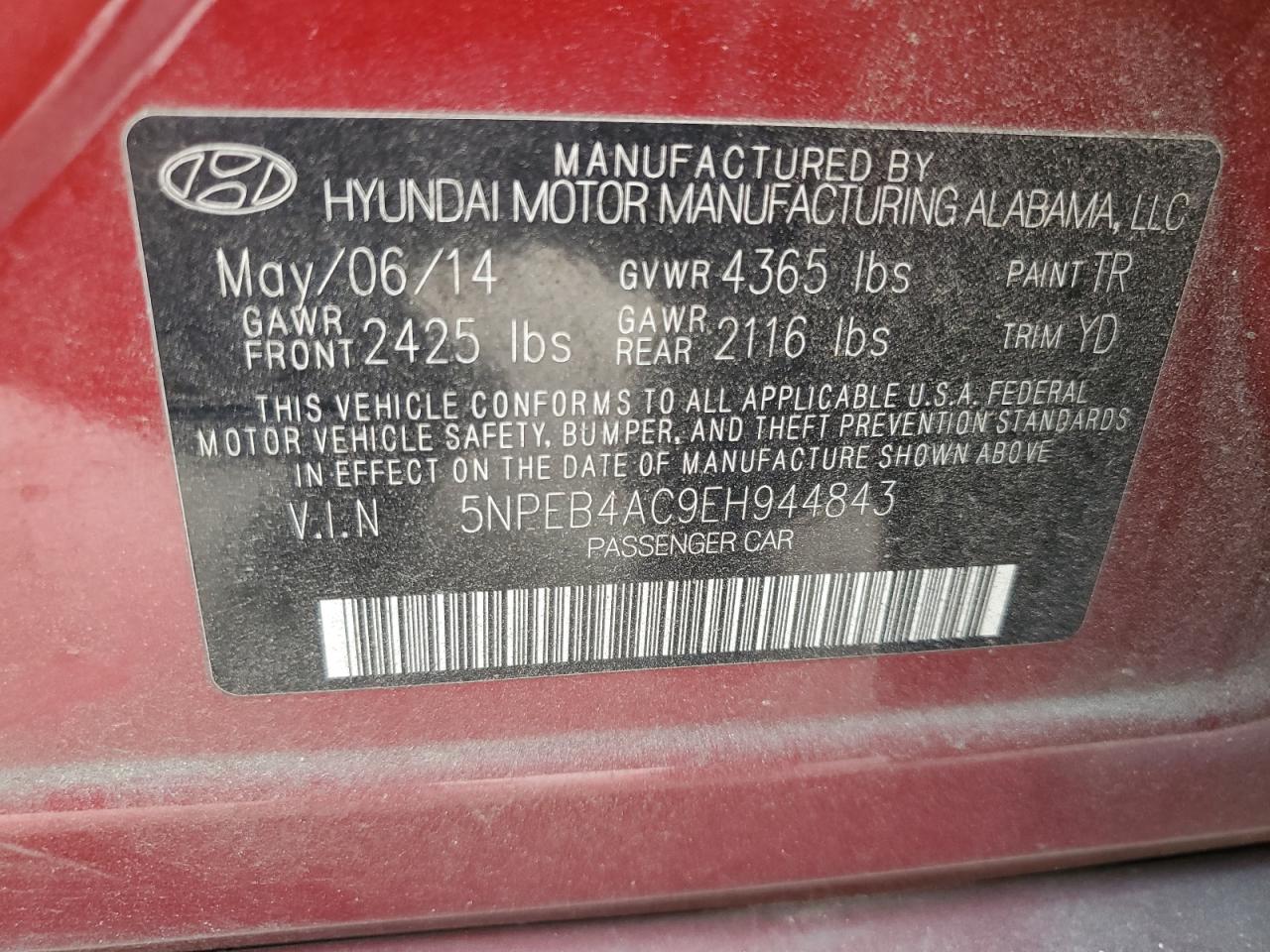 2014 Hyundai Sonata - Image 15