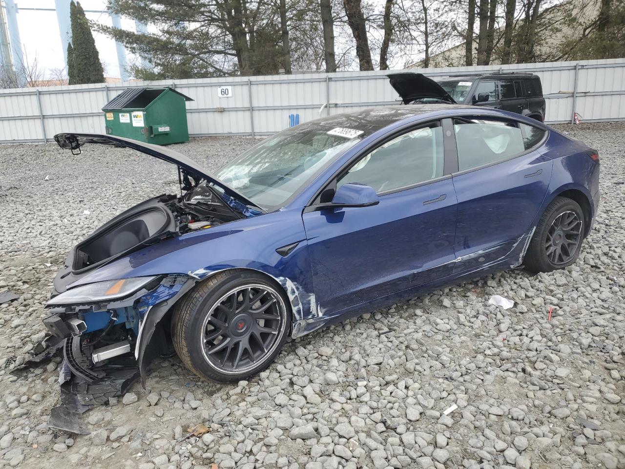 2024 Tesla Model 3 na sprzedaż w Windsor, NJ - Front End