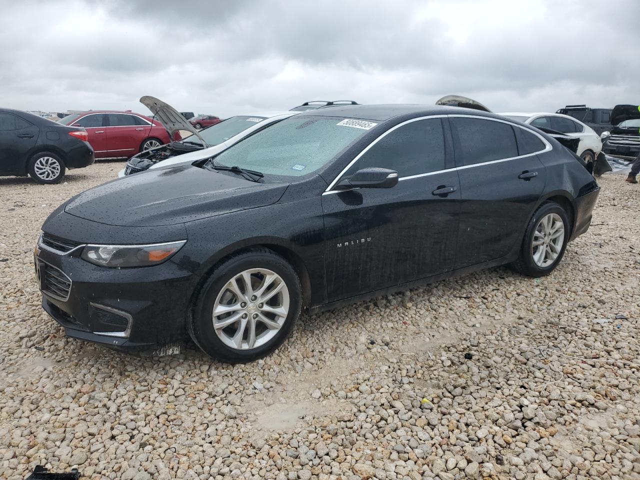 2018 Chevrolet Malibu Lt na sprzedaż w Temple, TX - Rear End
