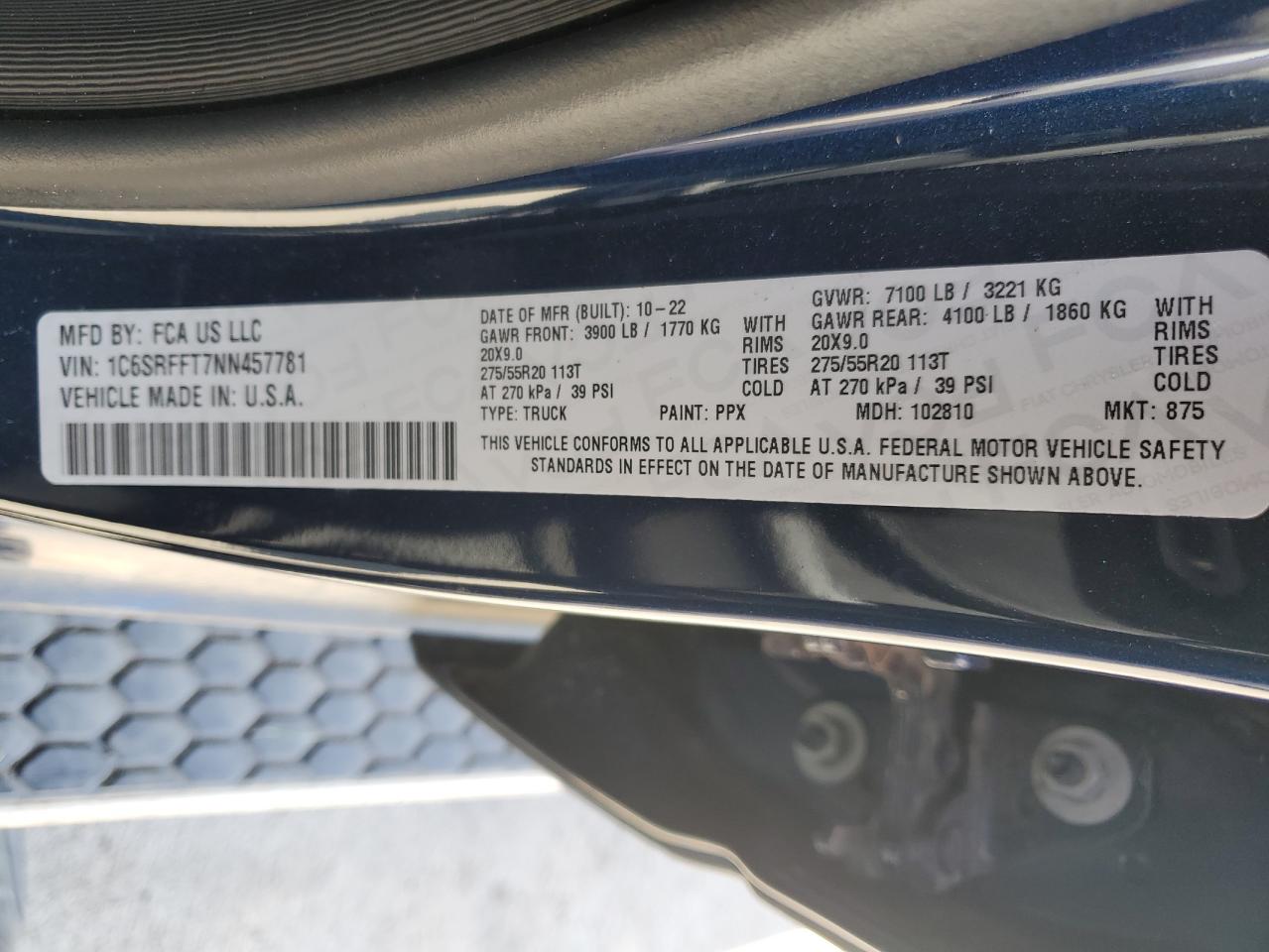2022 RAM 1500 - Image 12
