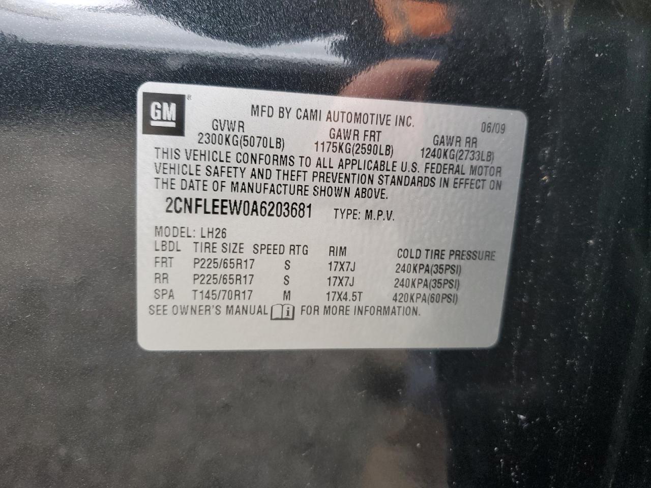 2010 Chevrolet Equinox - Image 13