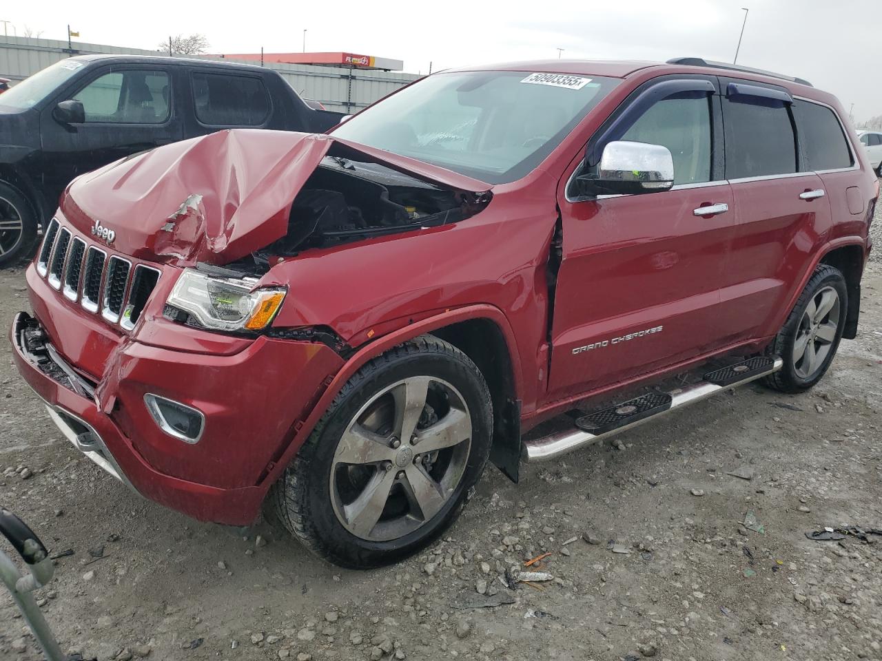 2014 Jeep Grand Cherokee Overland продається в Cahokia Heights, IL - Front End