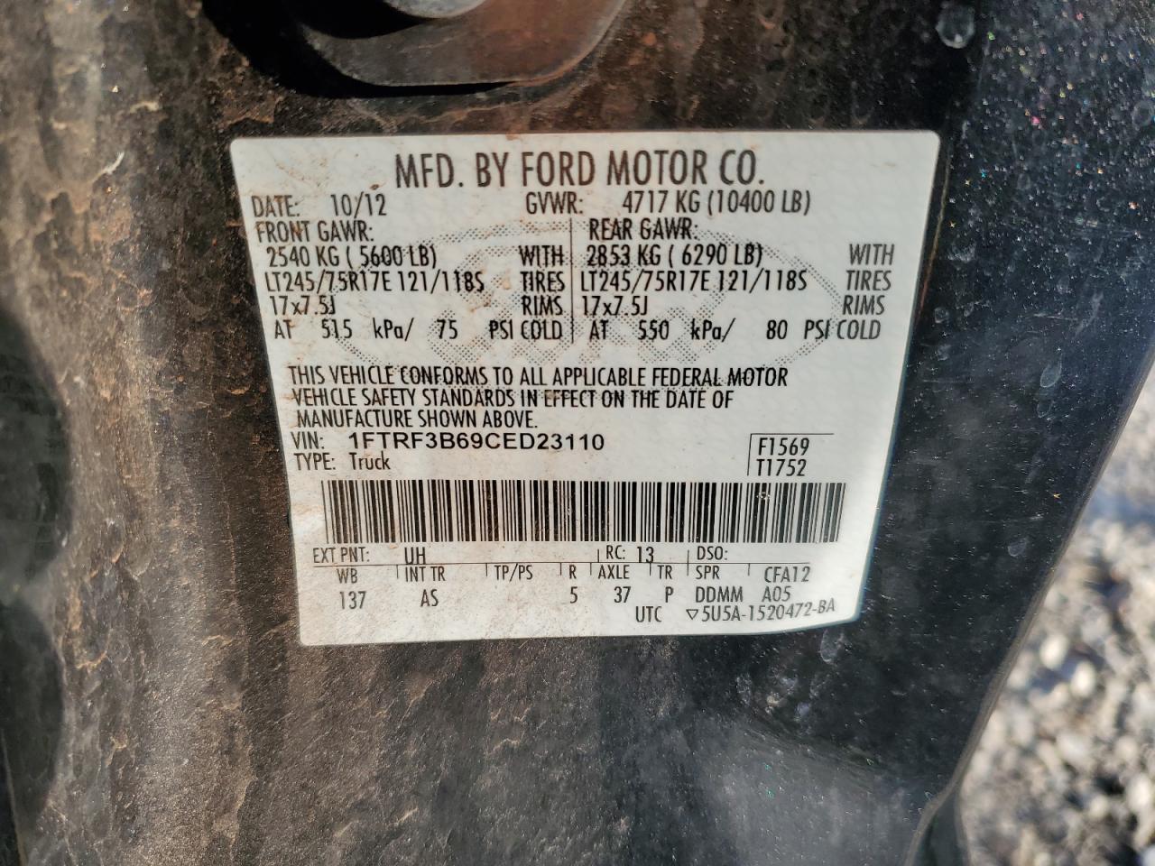 2012 Ford F350 - Image 13