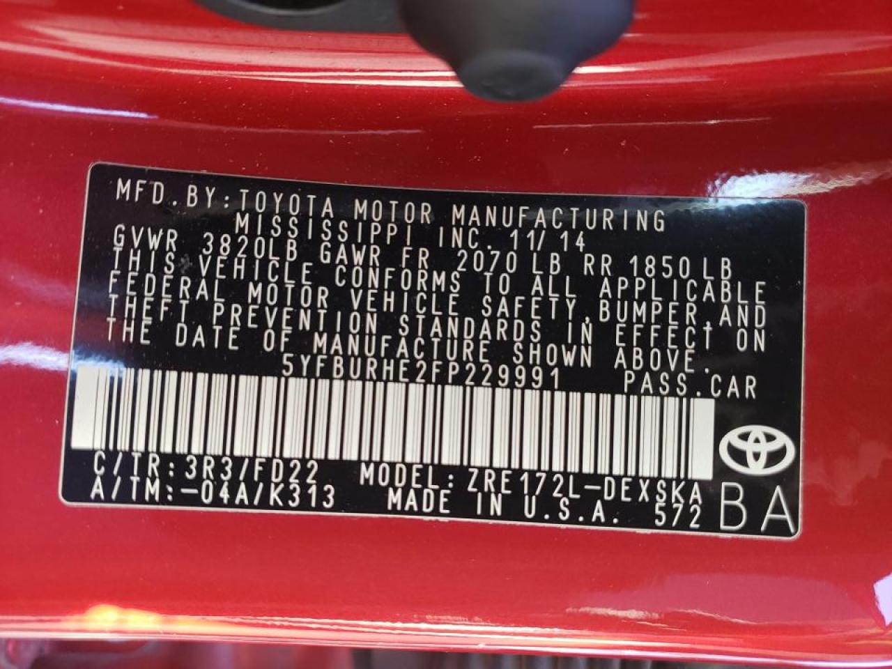 2015 Toyota Corolla - Image 14