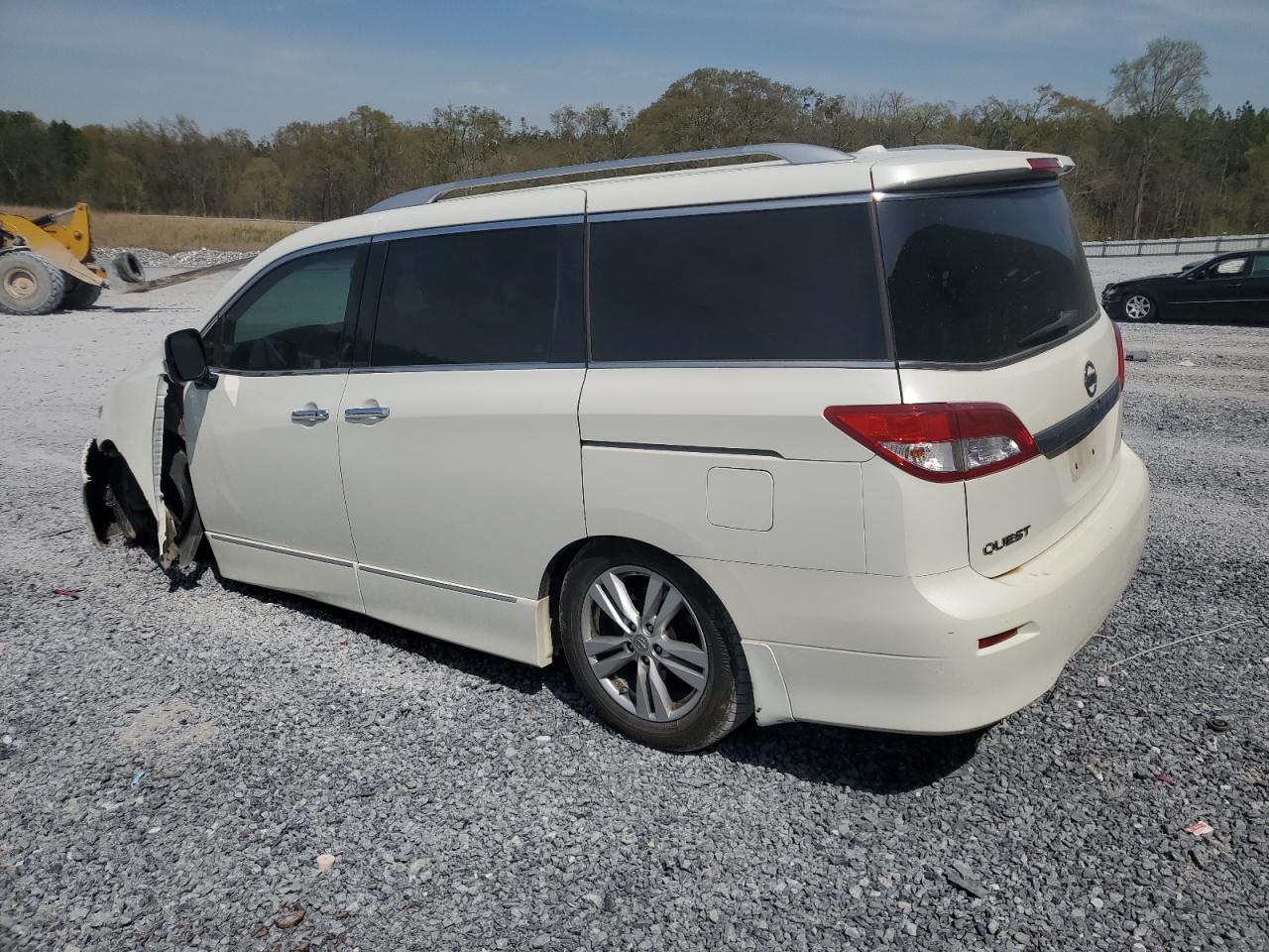 2015 Nissan Quest S white null gas JN8AE2KP3F9126566 photo #3