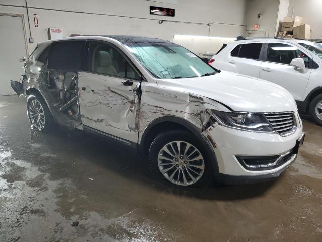  LINCOLN MKX 2016 White