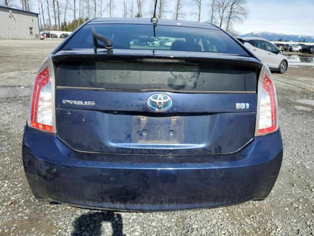  TOYOTA PRIUS 2012 Blue