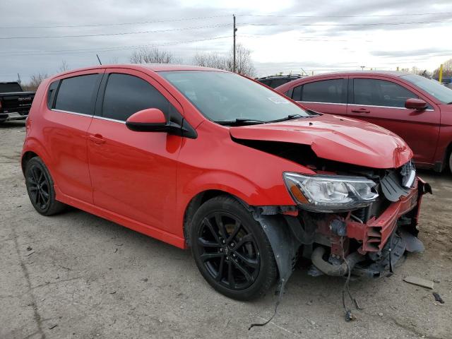  CHEVROLET SONIC 2018 Червоний