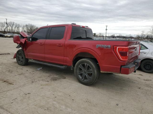  FORD F-150 2022 Бордовый