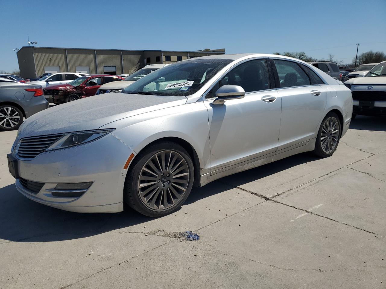 2014 Lincoln Mkz Hybrid zu verkaufen in Wilmer, TX - Hail