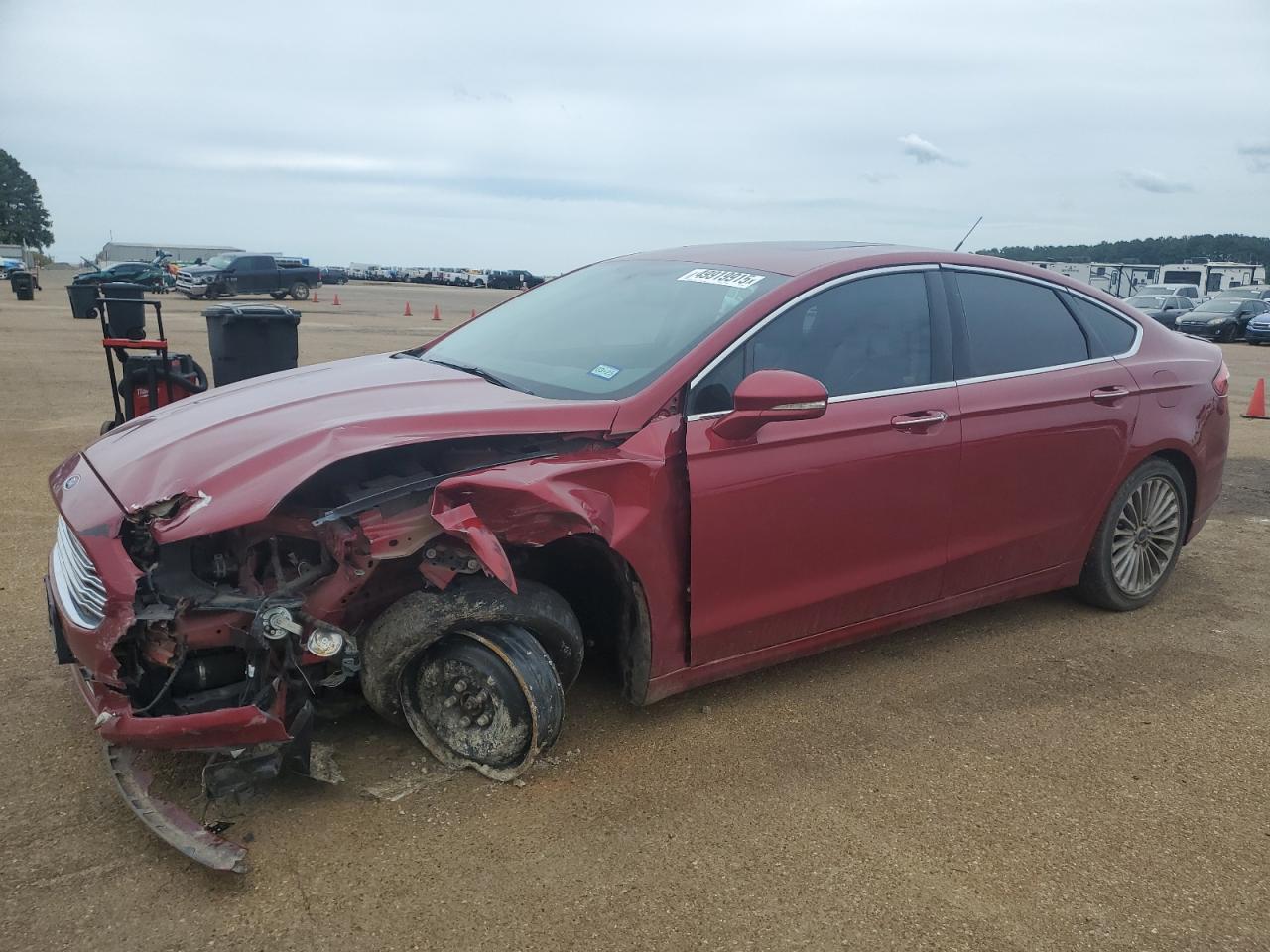 2016 Ford Fusion Titanium продається в Longview, TX - Front End