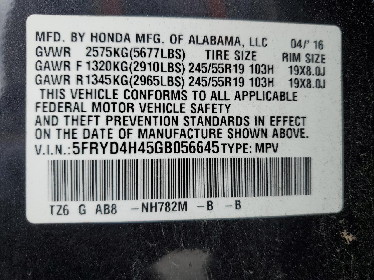 2016 Acura MDX - Image 15