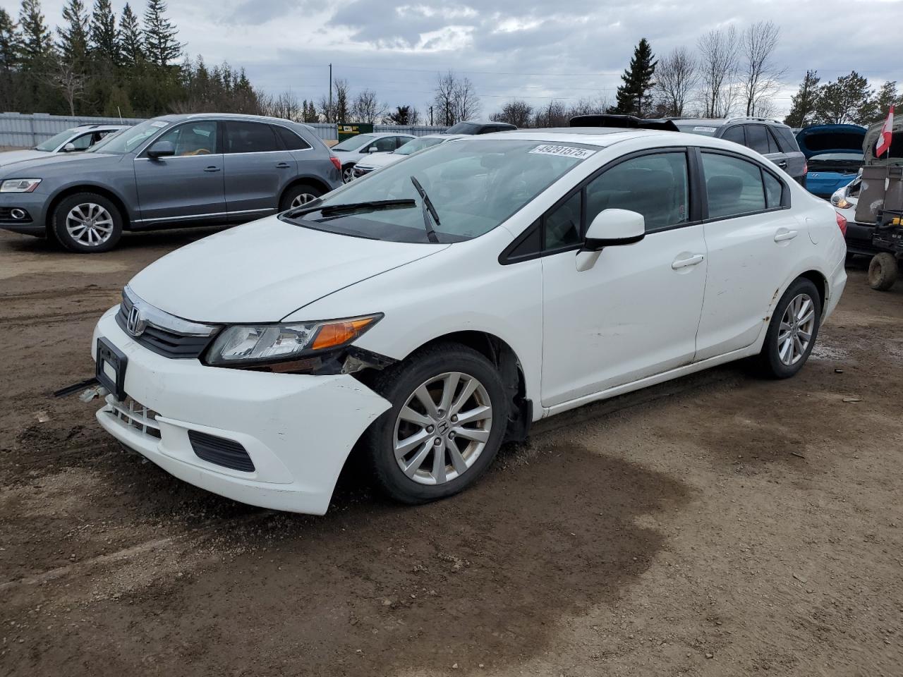 2012 Honda Civic Lx იყიდება Bowmanville-ში, ON - Front End