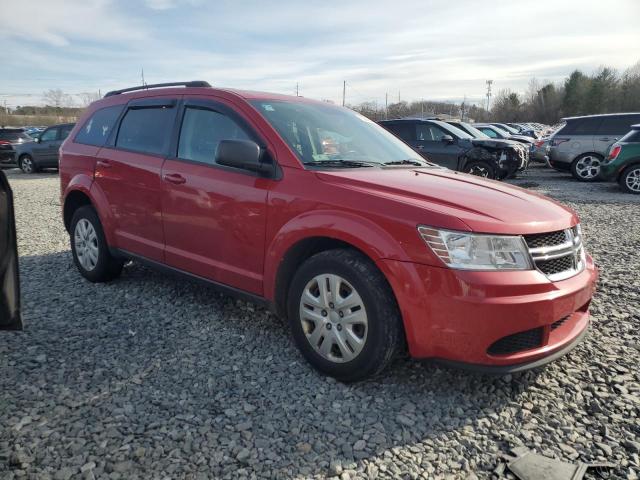  DODGE JOURNEY 2016 Red