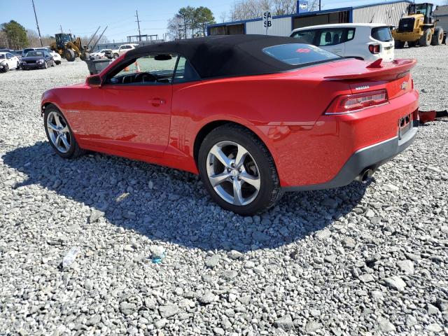  CHEVROLET CAMARO 2015 Red