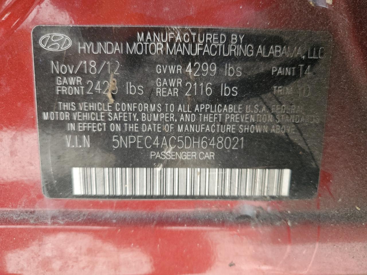2013 Hyundai Sonata - Image 12