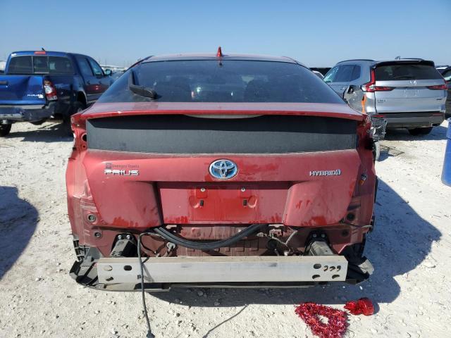  TOYOTA PRIUS 2018 Червоний