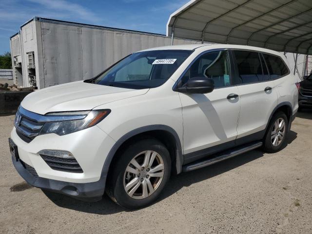  HONDA PILOT 2017 Белы