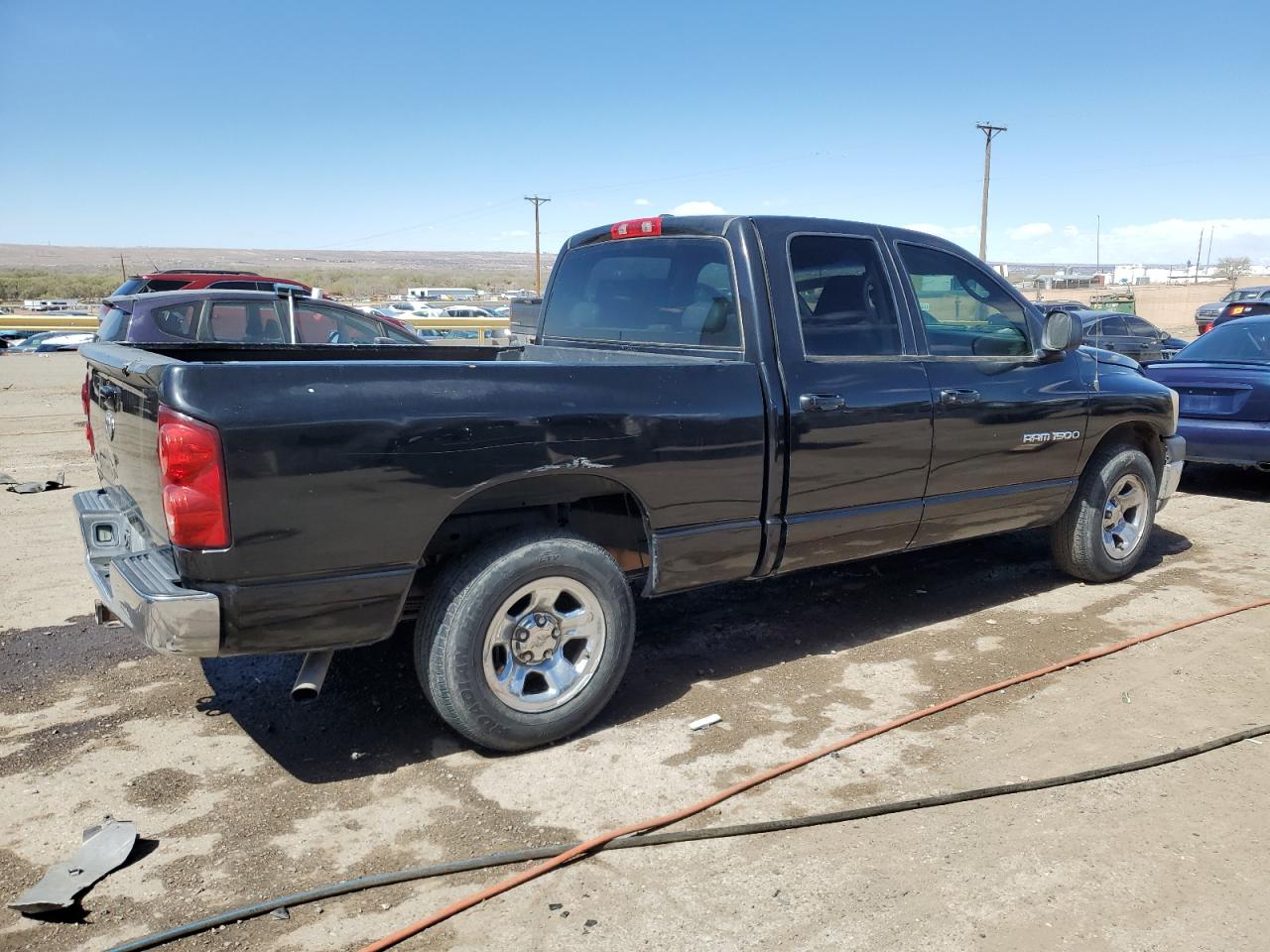 2007 Dodge Ram 1500 St black null flexible 1D7HA18P67J544794 photo #4