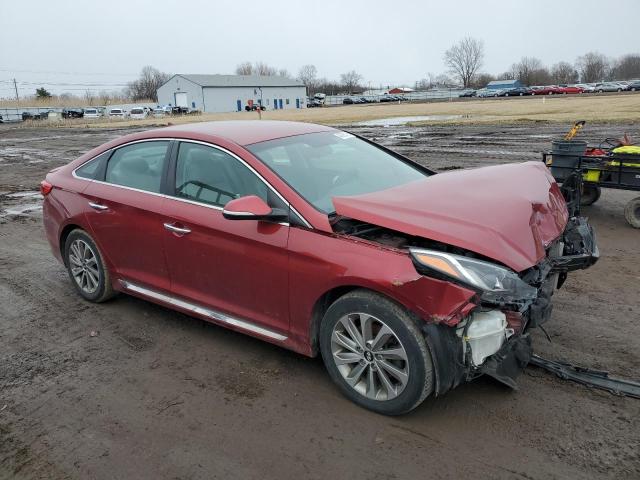  HYUNDAI SONATA 2015 Red