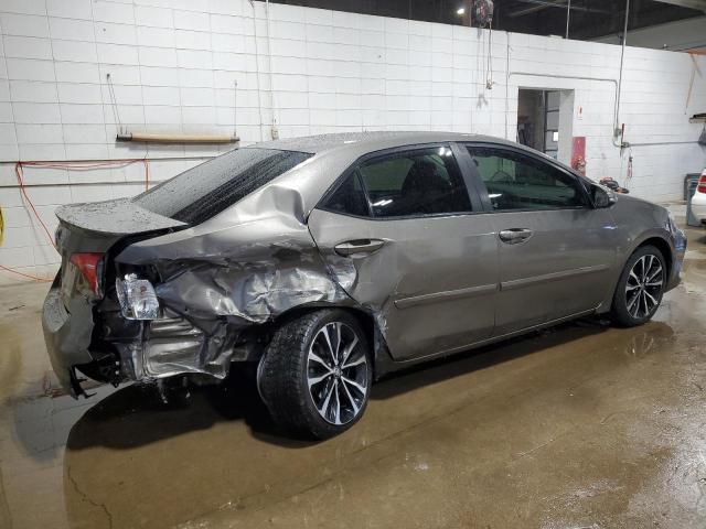  TOYOTA COROLLA 2017 Угольный