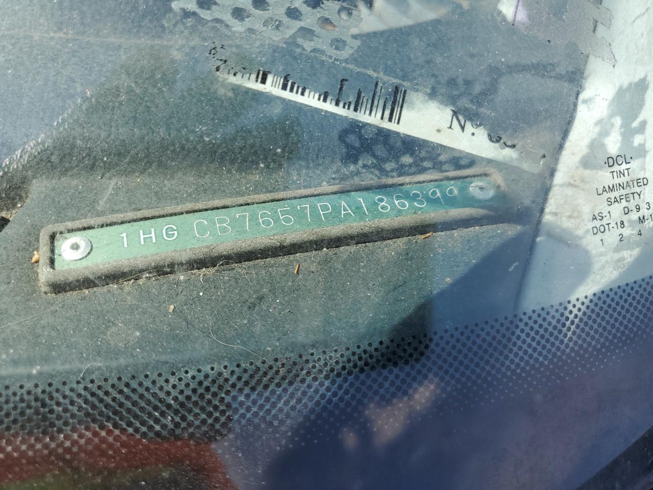 1993 Honda Accord Lx VIN: 1HGCB7655PA147620 Lot: 49849055