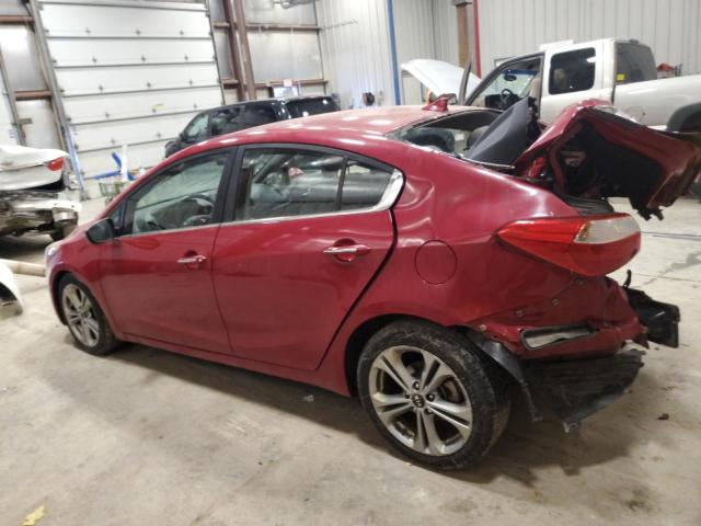 Sedans KIA FORTE 2016 Czerwony