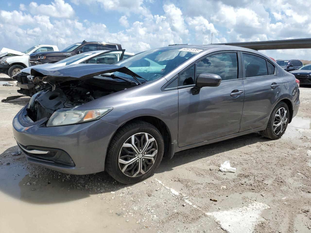 2014 Honda Civic Ex en Venta en West Palm Beach, FL - Front End