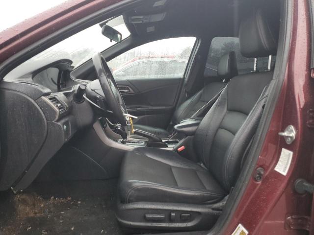 Sedans HONDA ACCORD 2016 Maroon