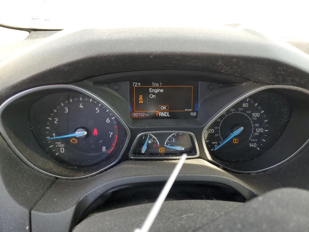 1FADP3F23GL386290 FORD FOCUS 2016