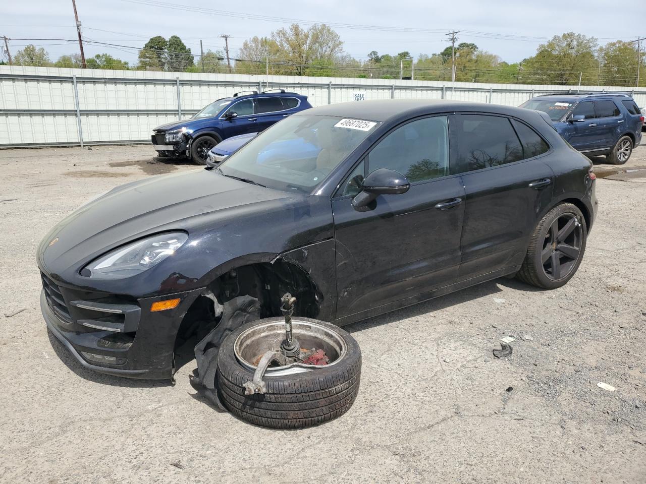2017 Porsche Macan Turbo на продаже в Shreveport, LA - Front End