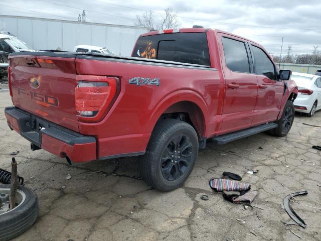  FORD F-150 2023 Червоний