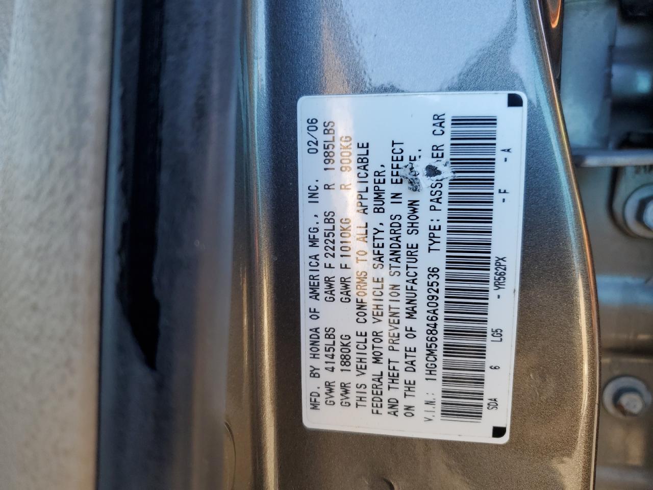 2006 Honda Accord - Image 14