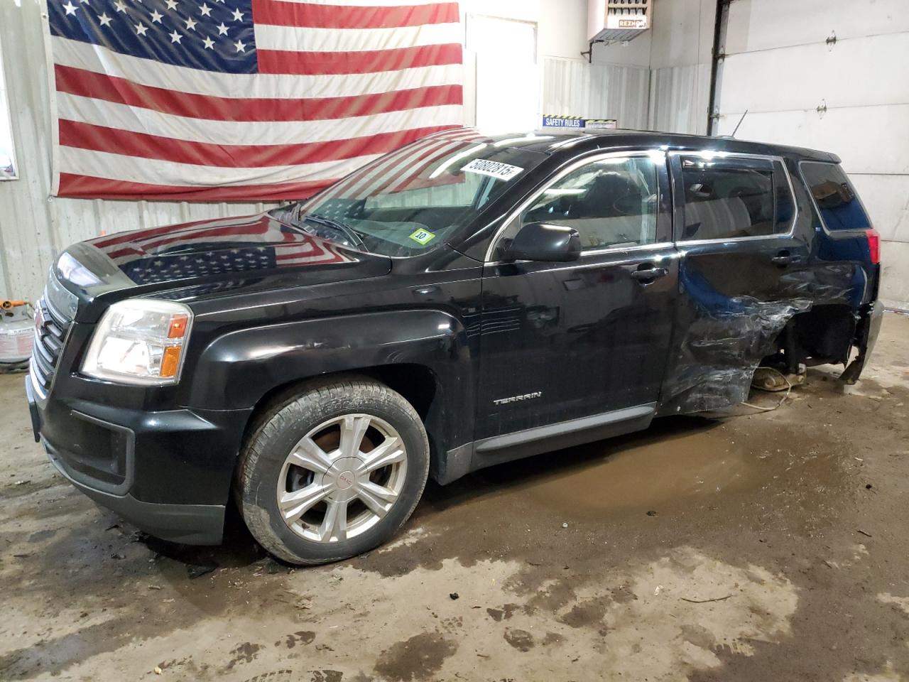 2017 Gmc Terrain Sle de vânzare în Lyman, ME - Side