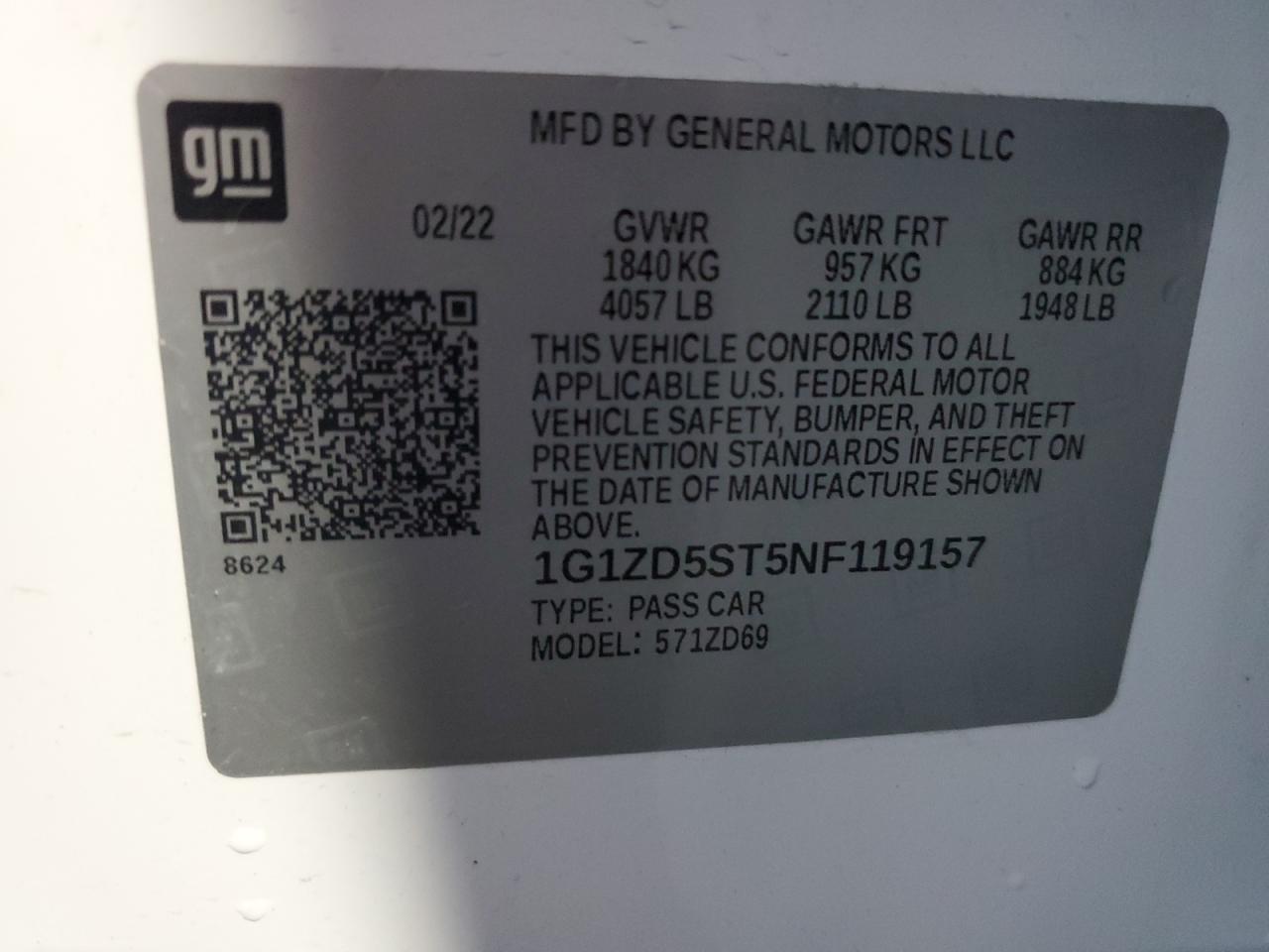 2022 Chevrolet Malibu - Image 13