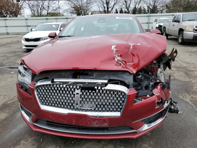  LINCOLN MKZ 2018 Бордовый