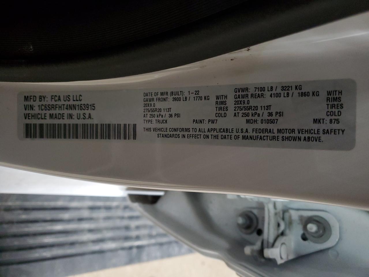 2022 RAM 1500 - Image 12