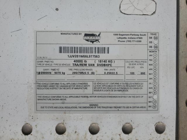 2006 WABASH                      28 TRAILER