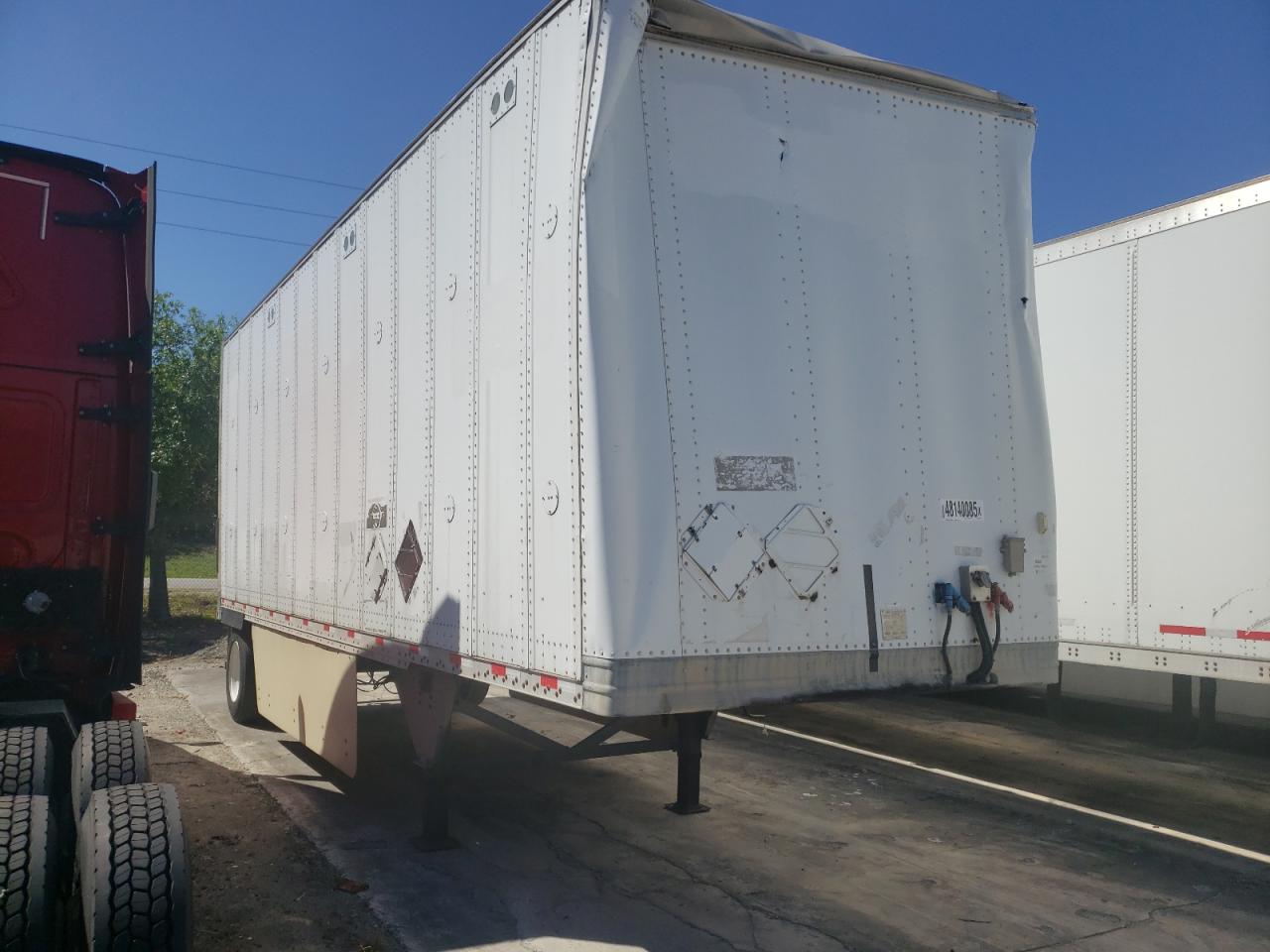 West Palm Beach, FL에서 판매 중인 2011 Hyundai 28 Dry Van Trailer - All Over