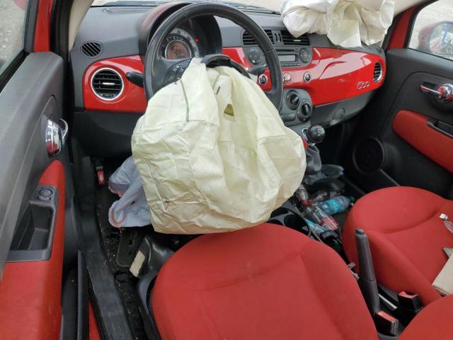 Хетчбеки FIAT 500 2012 Червоний