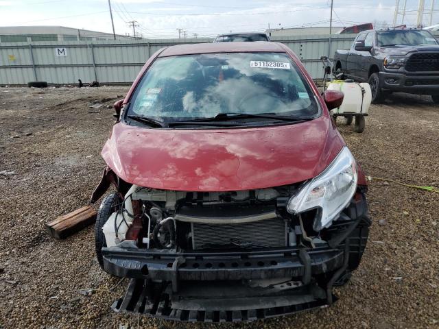  NISSAN VERSA 2016 Red