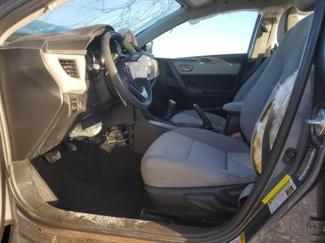  TOYOTA COROLLA 2014 Сharcoal