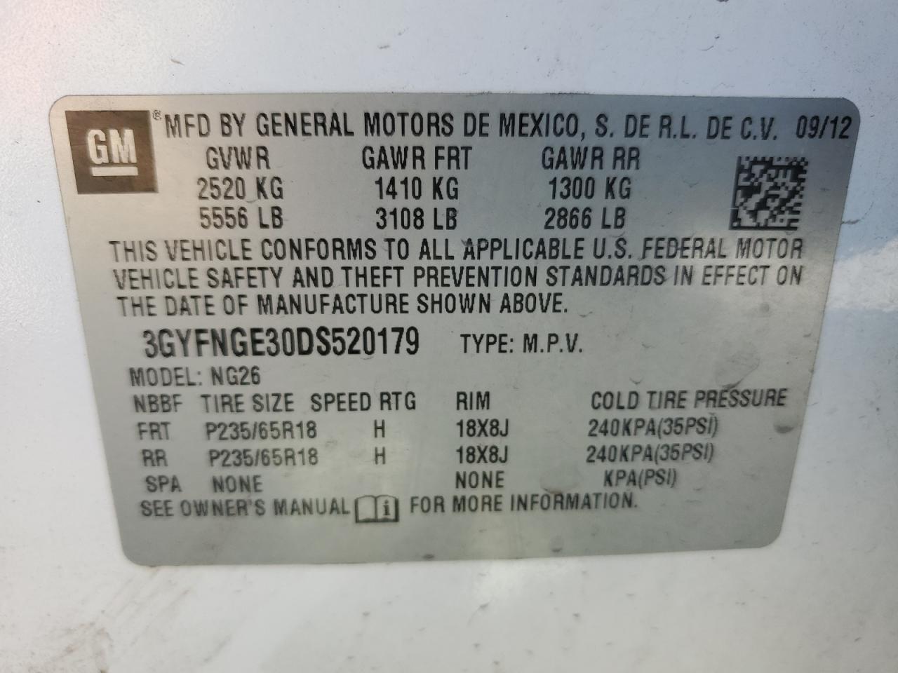 2013 Cadillac SRX - Image 13