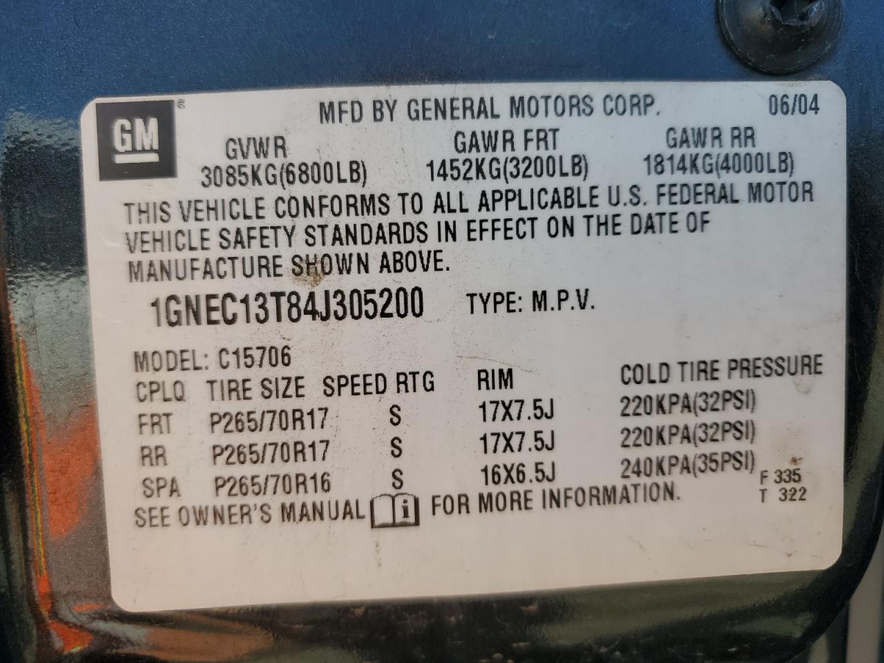 2004 Chevrolet Tahoe - Image 13