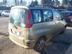 2002 TOYOTA YARIS VERS for sale at Copart GLOUCESTER