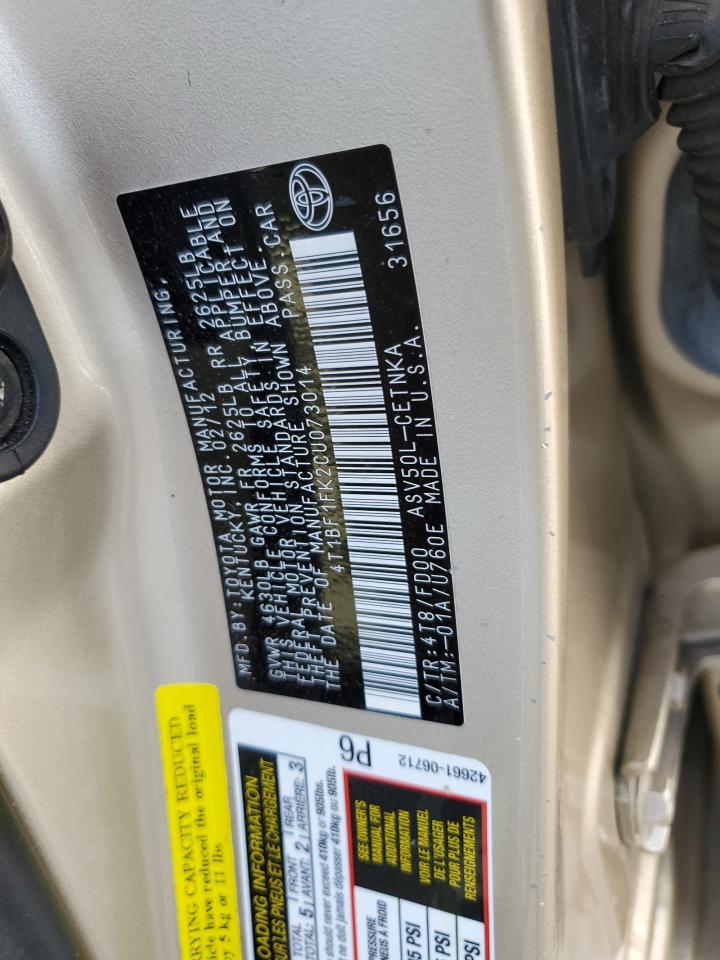 2012 Toyota Camry - Image 12