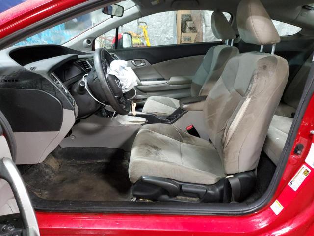  HONDA CIVIC 2013 Czerwony